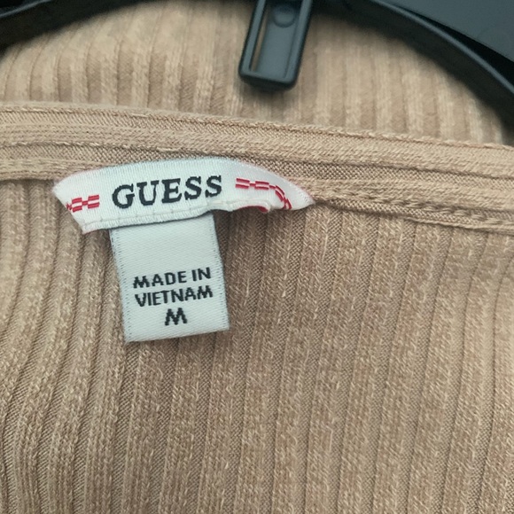 New Guess Raylynn Henley Ribbed Dress - Picture 8 of 9